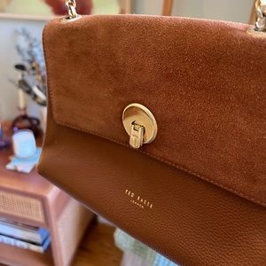 Ted Baker Brown Crossbody Purse